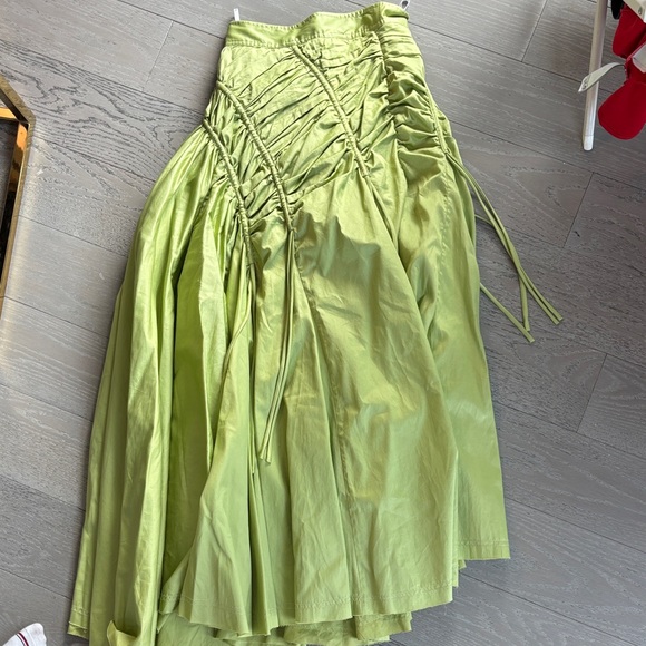 Aje Dresses & Skirts - Aje Lime Green Maxi Skirt